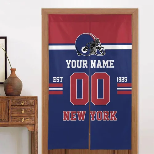 Vista 15 de Cortinas de puerta de Nueva Orleans, panel de cortina personalizado para puerta con número de nombre, cortina japonesa personalizada para New Orleans
