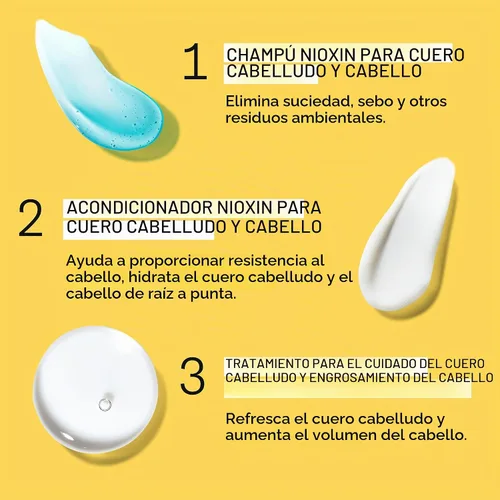 Vista 8 de Nioxin Spray espesante, para cabello natural con ligero adelgazamiento, tamaño completo (suministro de 3 meses)