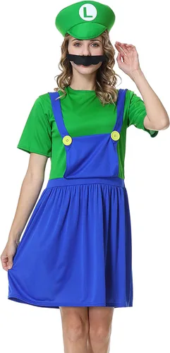Vista 3 de Super Costume Cosplay Fancy Halloween Dress Outfit Costume Unisex Mens Women Adult Kids Teens