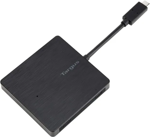 Vista 10 de Targus Concentrador USB 2.0 de 4 puertos, color negro, compatible con PC y Mac, elegante y apto para viajes (ACH114US)