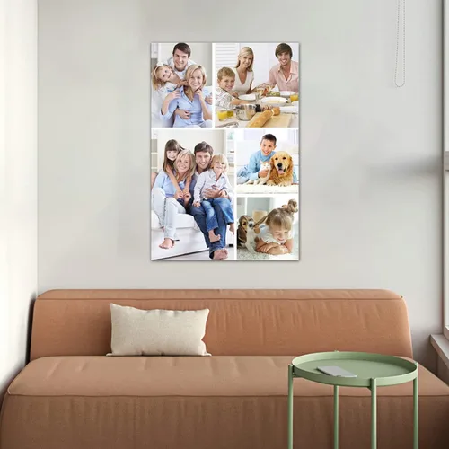 Vista 3 de LZIMU Impresiones en lienzo personalizadas con tu foto, lienzo de fotos personalizado para decoración de pared del hogar
