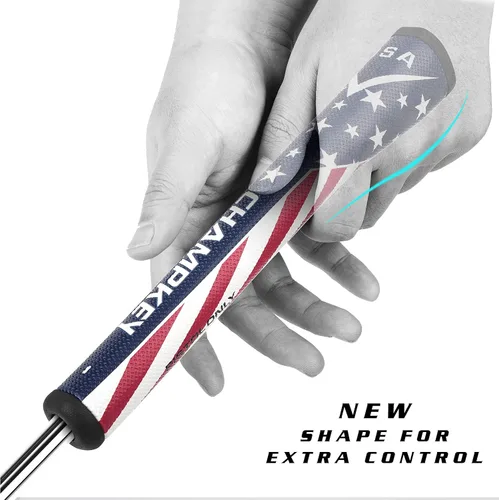 Vista 3 de CHAMPKEY USA Pistol Golf Putter Grip Comfortable Polyurethane and Lightweight Putter Grips