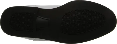 Vista 4 de Funtasma Botas de combate Trooper-12 para hombre, Blanco