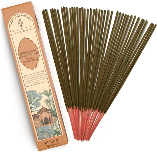 Vista 54 de Bakhoor - Varitas de incienso orgánicas sumergidas a mano, 100 varillas con hierbas naturales e ingredientes aromáticos, tiempo de combustión de 45