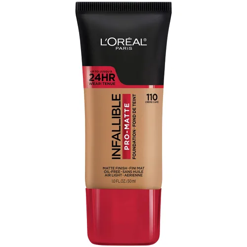 Vista 37 de L'Oreal Paris Cosmetics Makeup Infallible Pro-Matte - Base líquida de larga duración, True Porcelain, 1 onza líquida.