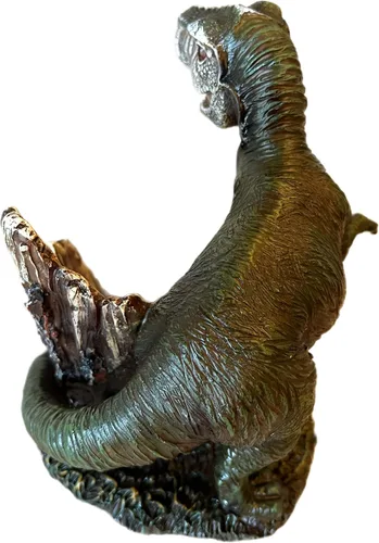 Vista 3 de Top Brass T-Rex - Soporte para botella de vino, diseño de dinosaurio divertido y decorativo, Jurassic Wine Guardian