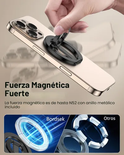 Vista 2 de MagSafe - Soporte para teléfono con soporte magnético de doble cara