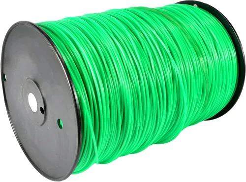 Vista 2 de Maxpower 333880 Línea de recortadora redonda de 0.080 pulgadas, 2000 pies, carrete aproximado de 5 libras 2000' Length, 5 lb. Spool