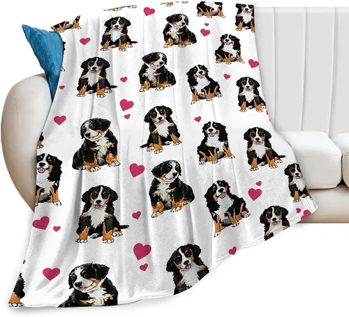Vista 18 de Manta de Tiro de Perro Akita - Regalos y Decoración para Niñas, Mujeres, Niños, Adultos - Suave, Cálida y Acogedora de Vellón para Sofá, Sillón