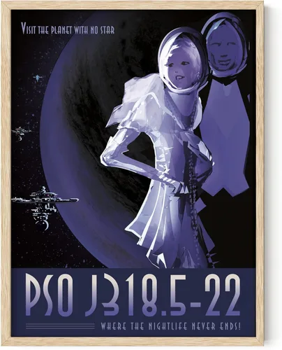 Vista 61 de HAUS AND HUES Arte de pared espacial – Pósteres espaciales vintage, póster JPL de la NASA, pósteres vintage de la NASA para paredes, arte de pared