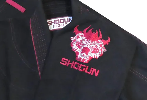 Vista 3 de SHOGUN Fight Jiu Jitsu Gi Elemental Premium 12.35oz tejido de perlas BJJ