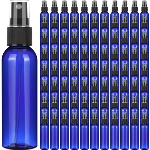 Vista 9 de Nuogo - Paquete de 90 mini botellas de plástico de 4 onzas, rellenables