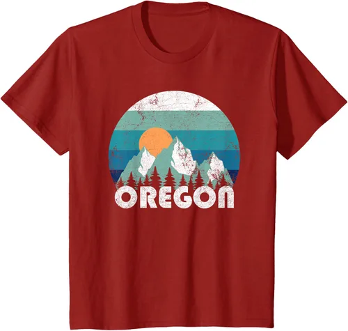 Vista 49 de Oregon State Retro Vintage Camiseta