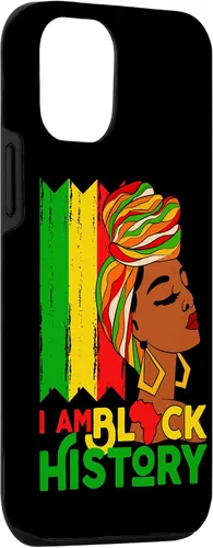 Vista 3 de Funda para iPhone 15 I Am Black History Month Afroamericana Mujeres Niñas