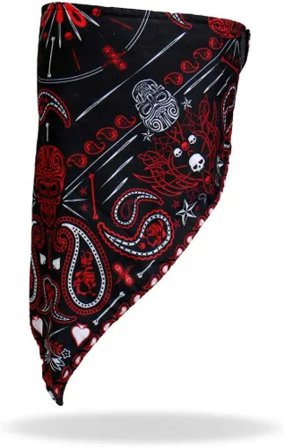 Vista 15 de Hot Leathers Mascarilla suave de neopreno con diseño exclusivo - OSFM Fma1012-multi