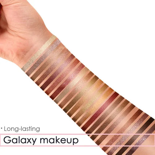 Vista 5 de Paleta de sombra de ojos, paleta de sombra de ojos pigmentada Everfavor - Paletas profesionales de 21 colores brillantes neutros ahumados cosméticos
