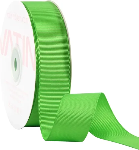 Vista 186 de VATIN Cinta de Grogrén Negra, 1-1/2" x 50 Yardas Continuas, Cinta de Grogrén de Poliéster Negra, Usar para Lazos de Bricolaje, Accesorios