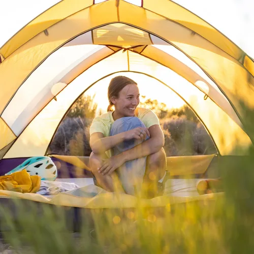 Vista 6 de HEST Almohada de campamento (mediana) – Espuma viscoelástica resistente a la temperatura – esencial para camping, excursionismo y aventuras al aire