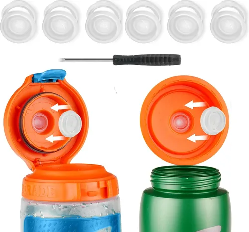 Vista 8 de Dispensing Valves Compatible with Gatorade Water Bottle - Replacement Accessories for Gatorade Gx Water Bottle Gatorade 32oz Bottle
