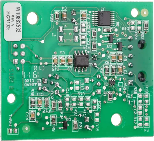 Vista 4 de Whirlpool W10898445 Placa de control electrónico para refrigerador Pieza original del fabricante de equipos originales (OEM) para Whirlpool