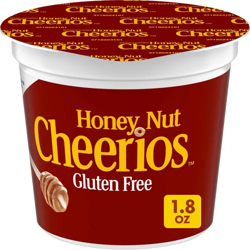 Vista 16 de Cheerios Cereal de desayuno sin gluten de avena integral, bolsa de 2.2 onzas (paquete de 5)