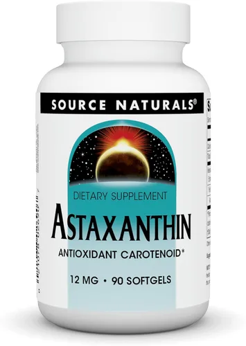 Vista 7 de Source Naturals Astaxantina, carotenoide antioxidante, 12 mg - 30 cápsulas blandas