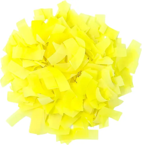 Vista 6 de Ultimate Confetti - Confeti rectangular multicolor reactivo UV, 1 libra Confeti biodegradable respetuoso con el medio ambiente, resistente al