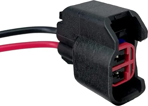 Vista 4 de Pack-1 Conector de Inyector con Cable, Conector Socket de Inyector EV6 EV14, Standard Motor Products Conector de Inyector de Combustible