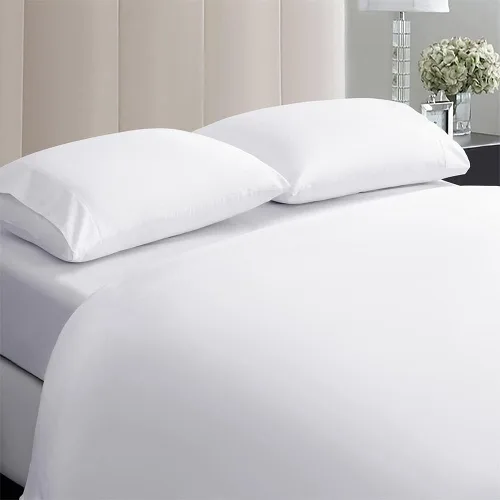 Vista 9 de 100% Egyptian Cotton Sheets Queen Size Bed Sheet - 1000 Thread Count Long Staple,17 Inches Deep Pocket,Breathable & Cooling Sheets,Sateen Weave 4-Pc