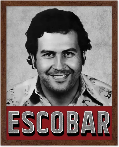 Vista 30 de Poster Master Póster Big Al - Impresión de retrato Big Al, arte de escarcara, arte de traje de Chicago, arte de gángster, arte del jefe del crimen