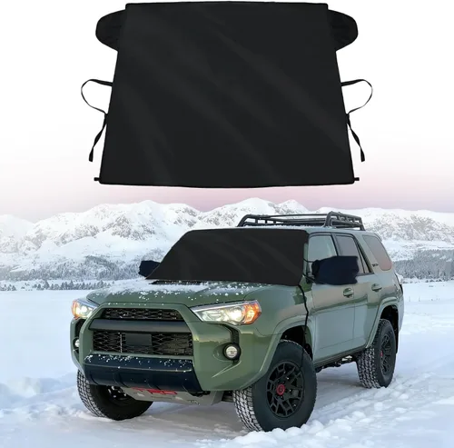 Vista 73 de Cubierta de nieve para parabrisas para Toyota Sequoia 2023-2025 2026/Toyota Tundra 2022-2025 2026 Limited SR5 Platinum TRD Pro Pickup Cubierta