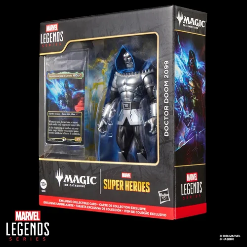 Vista 11 de Marvel Legends Series Magic: The Gathering Doctor Doom 2099