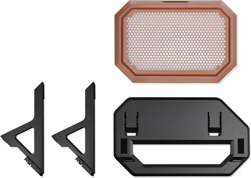 Vista 15 de Thermaltake Carcasa ATX Tower 600 negra de media torre; 3 paneles de vidrio templado; soporte de placa base de conector oculto; ranuras PCI-e