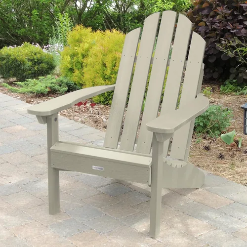 Vista 2 de Silla Highwood AD-CLAS1-ACE clásica, estilo Westport Adirondack, Encalar
