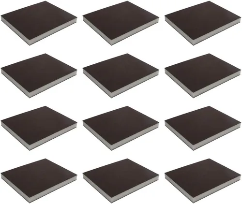 Vista 14 de Utoolmart Bloques de lijado de esponja de lijado, esponja de papel de lija húmedo y seco de grano 80, kit de esponja de arena lavable y 4 piezas