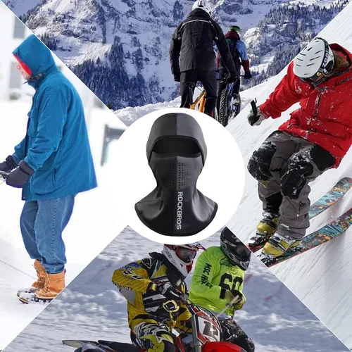 Vista 5 de ROCKBROS mens Blaclava