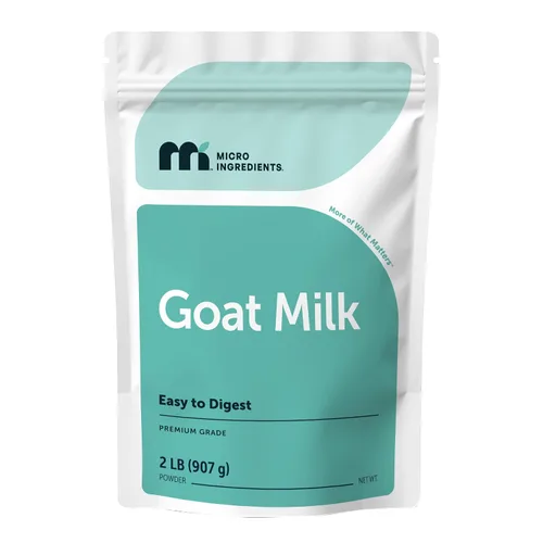 Vista 6 de Micro Ingredients Polvo de Leche de Cabra, 1 Libra Origen Australiano de Vacas Alimentadas con Pasto Fórmula Pura, Fácilmente Digestible Alta