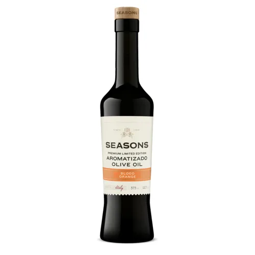 Vista 11 de Seasons Aceite de oliva con infusión de naranja sanguina, picante y cítrico, perfecto para ensaladas, verduras asadas y hornear (12.7 fl oz)