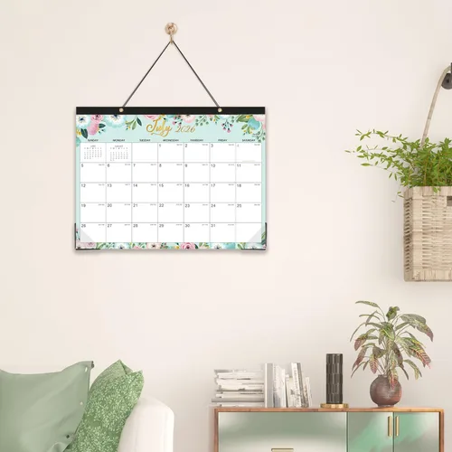 Vista 7 de Calendario de escritorio 2026-2027 – julio 2026 – diciembre 2027, calendario 2026-2027, 14.6 x 11.5 pulgadas, calendario mensual de 12 calendarios
