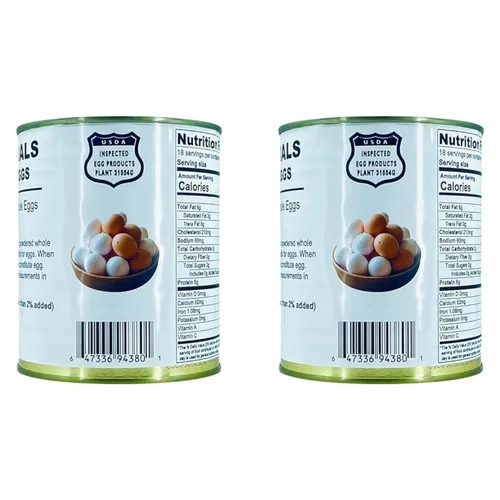 Vista 10 de Future Essentials - Huevos enteros en polvo, lata de 8 onzas, vida útil