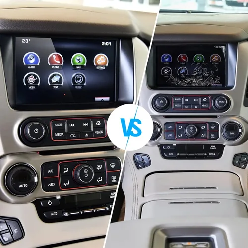 Vista 5 de Pantalla táctil de 8 pulgadas de repuesto de radio de navegación digitalizador LCD para Chevy GMC, Silverado Sierra 2014-2018, Tahoe Yukon Suburban