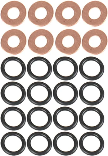Vista 3 de munirater Reemplazo del kit del inyector de combustible de la línea de retorno para F-350 1983-1988 Reemplazo para camiones diesel 1983-1988 6.9L