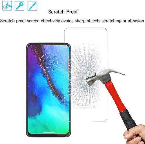 Vista 4 de Protector de pantalla para teléfono inteligente CONSUMER CELLULAR IRIS CONNECT 2, AT&T Motivate Pro 2 5G, Cricket Icon Pro 2026 [2 unidades]