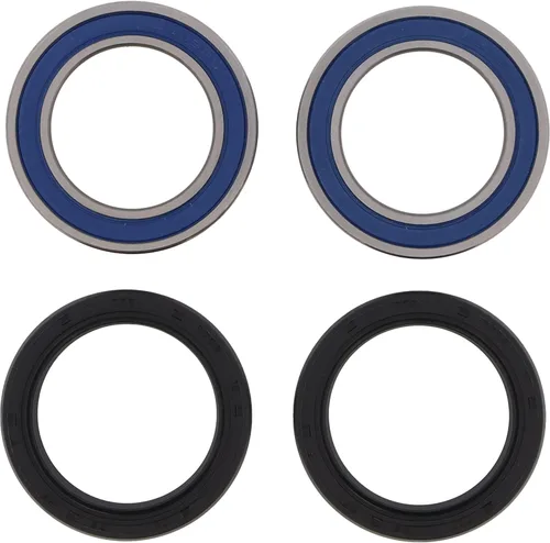 Vista 2 de All Balls Racing 25-1402 Kit de juntas de rodamiento de rueda compatible con/reemplazo para Beta Husaberg KTM