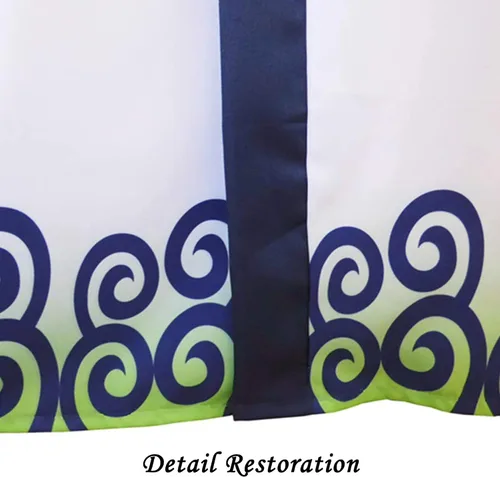 Vista 6 de Conjunto de kimono de anime para hombre capa de Halloween traje unisex