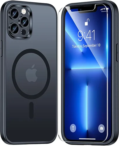 Vista 92 de TAURI Funda para iPhone 17, antiamarilleamiento con protector de pantalla, protección de grado militar, a prueba de golpes, delgada para iPhone 17