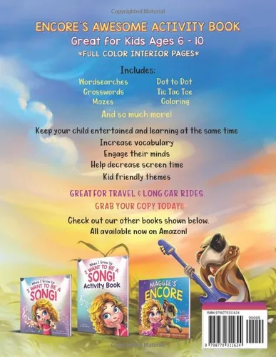 Vista 2 de Encore's Awesome Activity Book (Maggie's Bookshelf)
