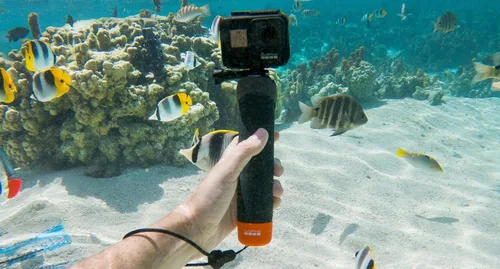 Vista 2 de GoPro The Handler - Empuñadura flotante (soporte oficial de GoPro - Caja abierta)