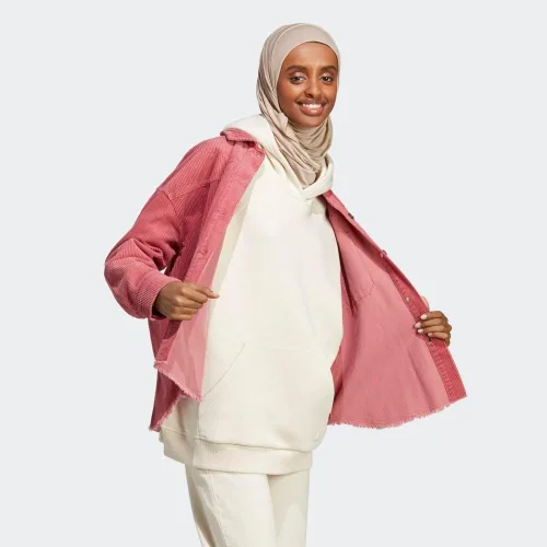 Vista 5 de adidas Sudadera con capucha All Szn Bf para mujer