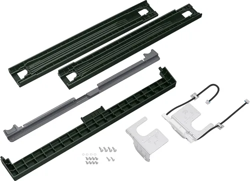 Vista 6 de Kit de apilamiento y control múltiple a medida para lavadora y secadora Samsung, incluye cubierta de espacio para llenar el espacio entre